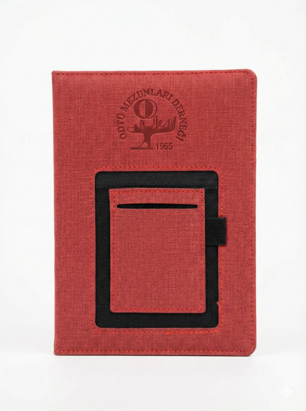 Kırmızı Cepli Defter