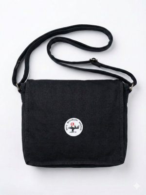 Siyah Postacı Çantası