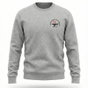 Gri Sıfır Yaka Sweatshirt